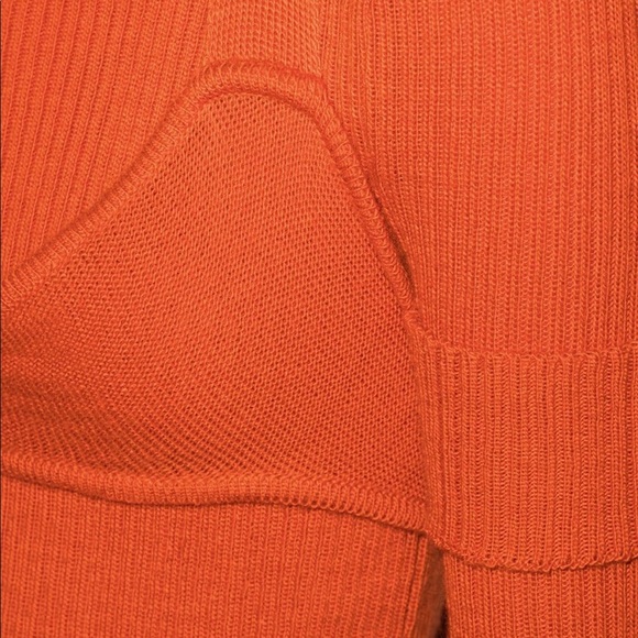 New with tags orange 100% wool jumper by Thebe Magugu - Picture 5 of 5